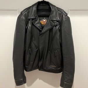 Harley Davidson Men’s FXRG Leather Jacket, Large
